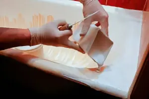 Application of material to the surface